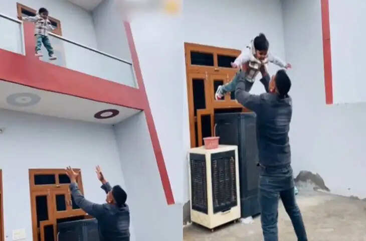 रील के प्यार में पागल हो गया है ये, बच्ची की जान को खतरे में डाला, Video देख खून खौल जाएगा
