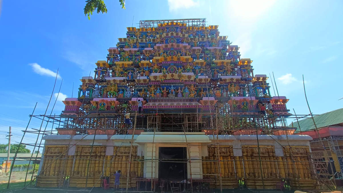 मदुरै की मीनाक्षी देवी मंदिर त्रिपुरा की दुर्गा पूजा स्पॉटलाइट होगी