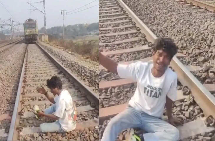 ट्रेन ड्राइवर की सूझबूझ ने लड़के की जान बचाई, वीडियो देख लोग रह गए दंग
