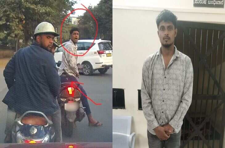 Viral Video: कार चालक को धमकाने वाले शख्स का अंजाम भुगतना पड़ा, पुलिस ने दिखाया जेल का रास्ता