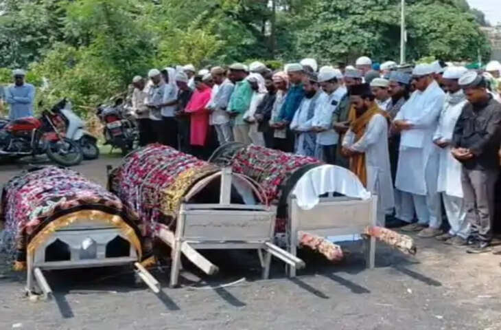 जबलपुर में तीन दोस्तों का एक साथ निकला जनाजा, डूबने से हुई मौत; परिजनों ने नाव चालकों पर लगाए गंभीर आरोप