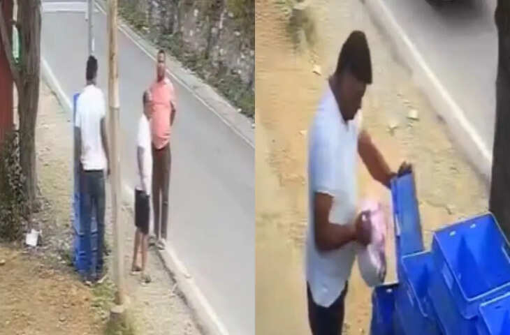 भीमताल का वीडियो सोशल मीडिया पर वायरल, झील किनारे शख्स की हरकत देख लोग रह गए हैरान
