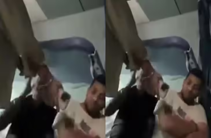 Video Viral: सीट के विवाद में यात्री ने खींच दी ट्रेन की चेन, बीच जंगल में रुकी, देखें चौंकाने वाला नजारा