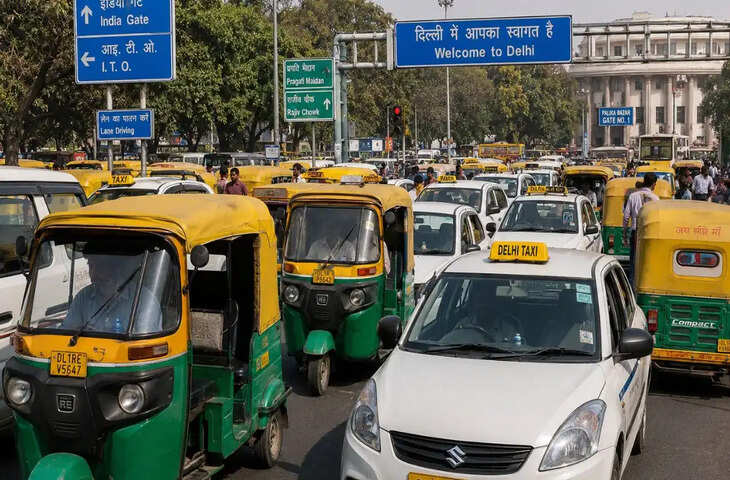 दिल्ली में 3 दिन की ट्रांसपोर्ट हड़ताल का ऐलान: ऑटो-टैक्सी चालकों ने किराया बढ़ाने की मांग उठाई