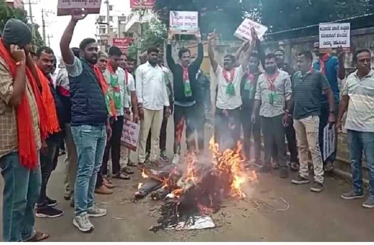 Karnataka Bandh&nbsp;बेंगलुरु अंतरराष्ट्रीय हवाई अड्डे के अंदर घुसने की कोशिश कर रहे 20 कार्यकर्ता हिरासत में