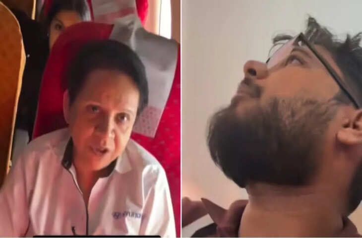 मराठी नहीं आती, मुंबई उतर फिर दिखाती हूं गुंडागर्दी&hellip;फ्लाइट में महिला ने धमकाया, देखें VIDEO