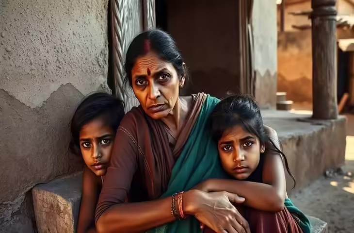झांसी में महिला ने प्रेमी के घर के बाहर धरना शुरू किया, सीसीटीवी फुटेज में देंखे दो मासूम बच्चियों के साथ आरोप लगाया धोखा