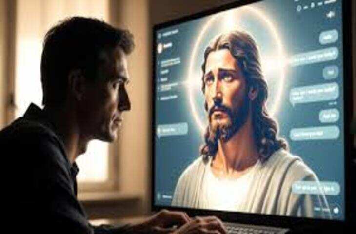 &lsquo;Just Like Me&rsquo; AI ऐप बना चर्चा का विषय, $1.99/मिनट में &lsquo;AI Jesus&rsquo; से बातचीत पर छिड़ी बहस