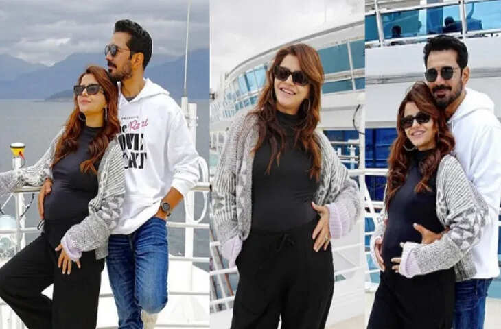 बेबी बंप के साथ बोल्ड हुई टीवी एक्ट्रेस Rubina Dilaik, तस्वीरें देख एक यूज़र ने लिख दी ये बात&nbsp;