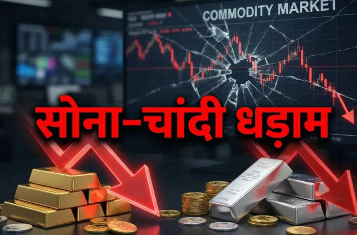 केंद्रीय बजट के दिन कमोडिटी बाजार में सोने-चांदी की ऐतिहासिक गिरावट, निवेशकों में बनी उत्सुकता
