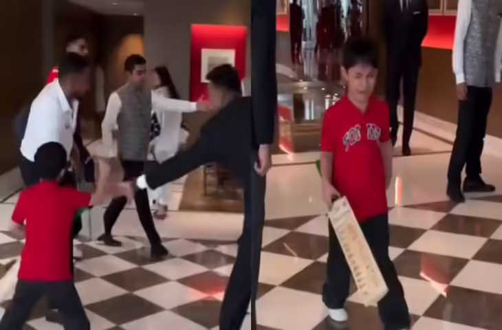 विराट कोहली के सामने नन्हें फैन की भावुक हरकत! बल्ला फेंकने का VIDEO देख हर कोई हुआ इमोशनल