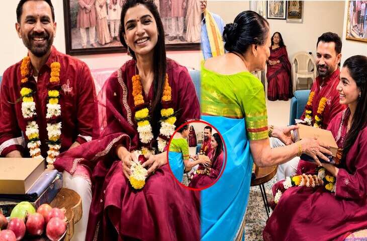 Samantha Baby Shower Photos: 39 की उम्र में समांथा रुथ प्रभु के घर आने वाली है खुशियां? वायरल हुई गोदभराई की तस्वीरें&nbsp;