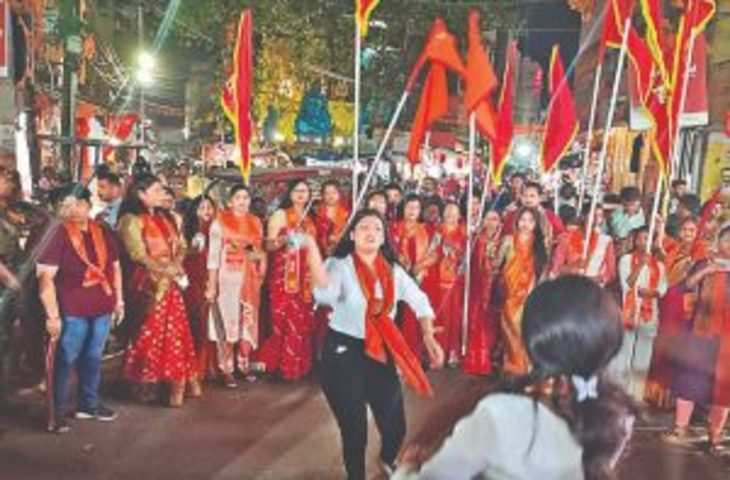 Jamshedpur रामनवमी शोभायात्रा में शक्ति प्रदर्शन करने को शामिल होंगी महिलाएं