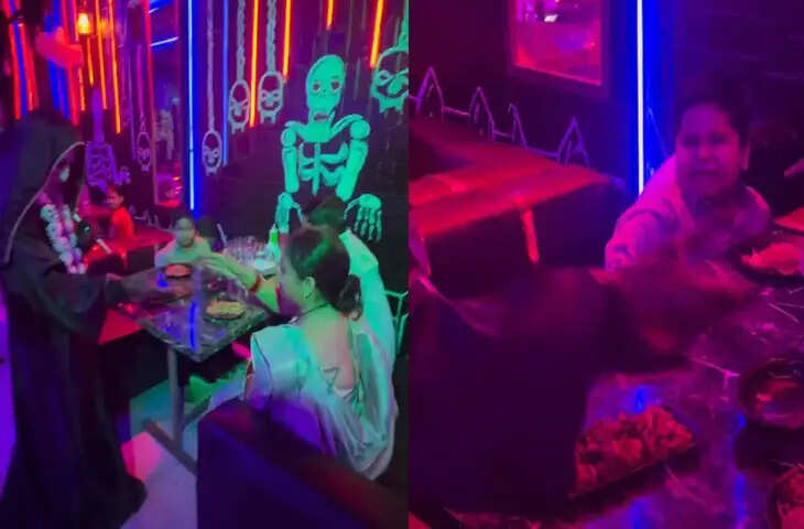 वाराणसी के &lsquo;हॉरर थीम&rsquo; रेस्टोरेंट में &lsquo;भूत&rsquo; वेटर! वीडियो देख चौंके लोग