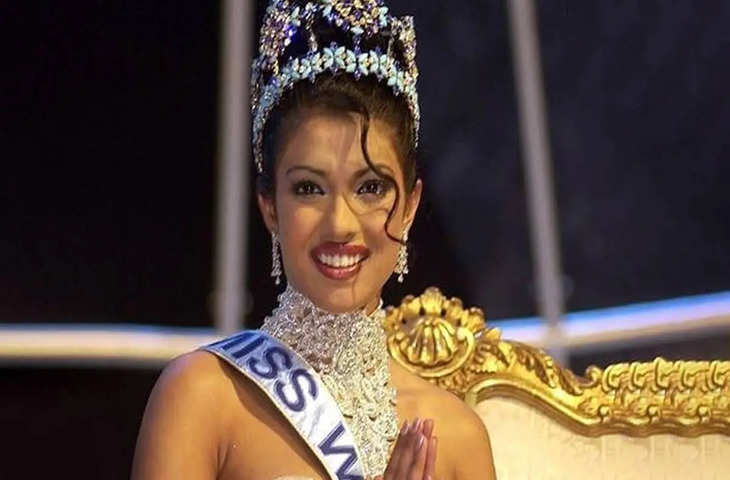 Priyanka Chopra Birthday Special में जाने कैसे प्रियंका चोपड़ा ने 'मिस वर्ल्ड' वाली टेप ड्रेस को संभाला था 'नमस्ते' कहकर 