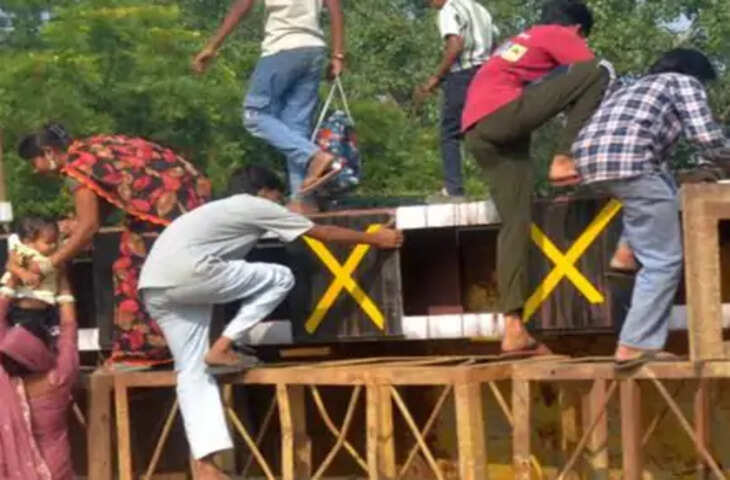 आगरा में रेलवे ओवरब्रिज बंद होने से बढ़ी परेशानी, अर्जुन नगर से नामनेर-कलेक्ट्रेट जाने के लिए 4 किमी अतिरिक्त चक्कर