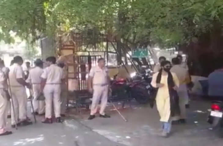 बीकानेर कलेक्ट्रेट को बम से उड़ाने की धमकी, वीडियो में देखें 16 बम रखने का दावा; पूरे परिसर में सघन तलाशी