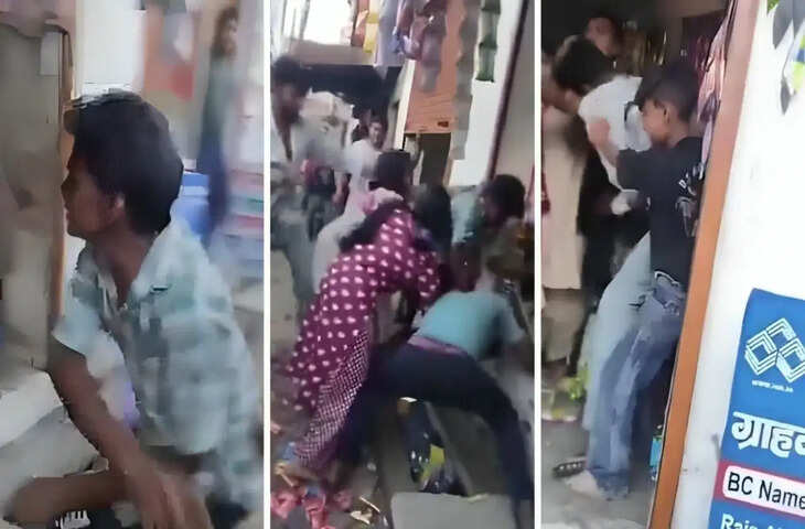 मुरादाबाद में घर में घुसकर दबंगों का तांडव, महिलाओं से मारपीट का वीडियो वायरल; इलाके में हड़कंप