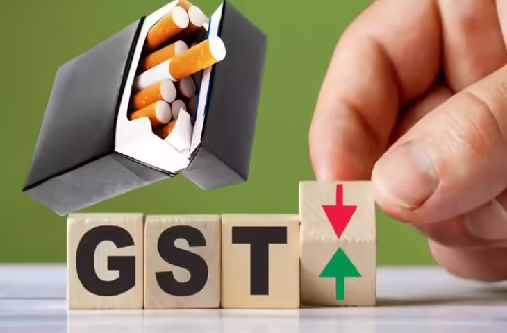 सिगरेट-तंबाकू होंगे और महंगे! नए सेस और एक्साइज ड्यूटी के ऐलान के बाद 40% तक लगेगा GST, जाने कौन से स्टॉक्स होंगे प्रभावित&nbsp;