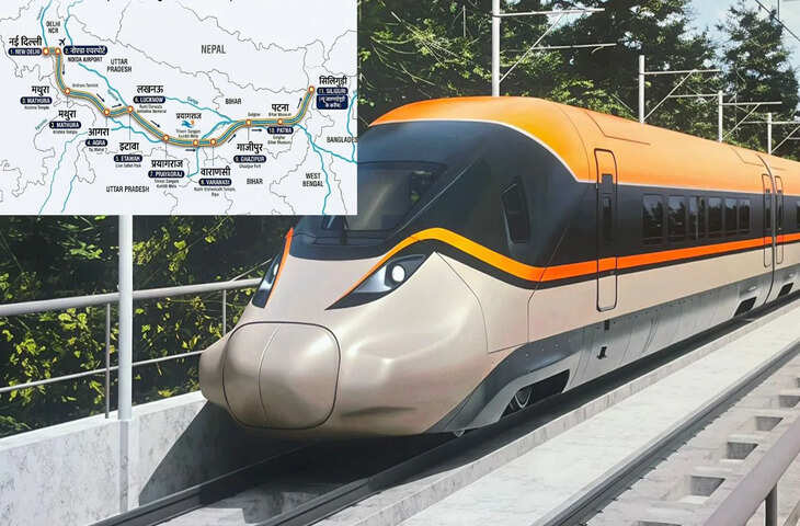 Railway Mega Plan: बुलेट ट्रेन से दिल्ली-सिलीगुड़ी सफर सिर्फ 6 घंटे का, यूपी-बिहार-बंगाल के लिए बड़ी खुशखबरी