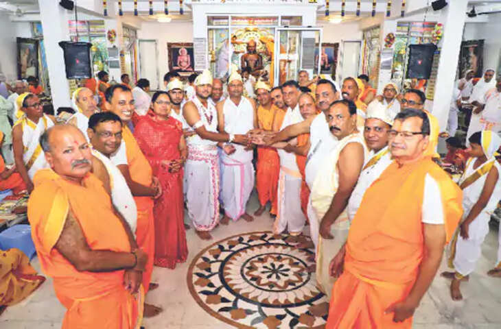 Bhilwara क्रोध का अभाव ही क्षमा धर्म है: पंडित शास्त्री