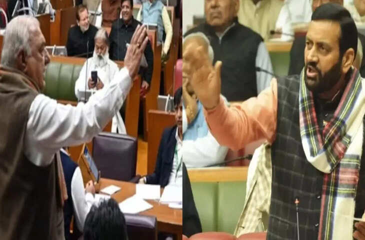 &lsquo;CM सैनी ने जैसे लिया नेहरू और जिन्ना का नाम&hellip; सदन में मच गया घमासान&rsquo;, स्पीकर ने कांग्रेस विधायकों पर लिया एक्शन