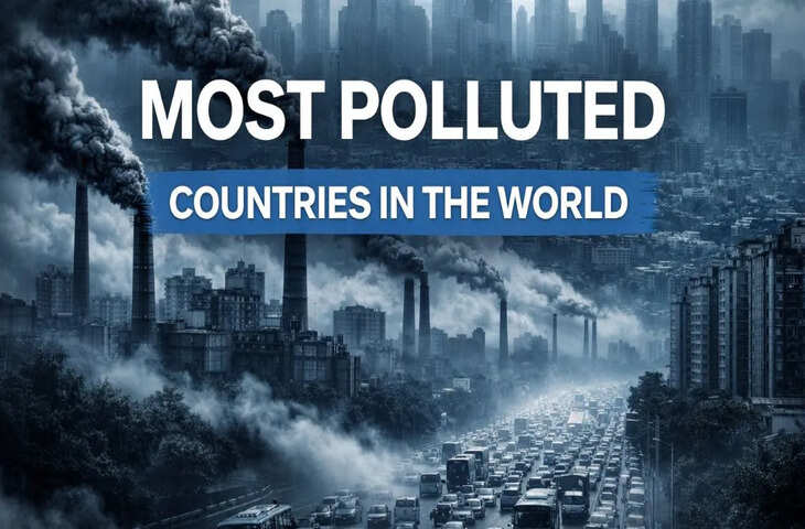 प्रदूषण में कौन निकला सबसे आगे? दुनिया के सबसे प्रदूषित देशों की रैंकिंग में भारत किस स्थान पर?&nbsp;