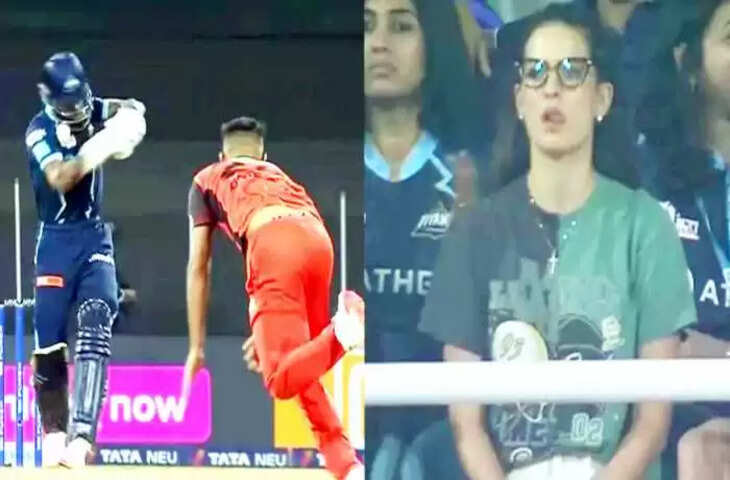 umran malik bouncer hits on hardik pandya helmet wife natasa stankovic1