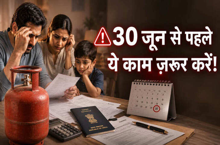 Deadline Alert: आज ही खत्म कर लें&nbsp;ITR, LPG, पासपोर्ट और रेलवे से जुड़े ये 4 जरूरी काम, वरना उठाना होगा बड़ा नुकसान&nbsp;