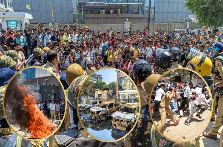 फैक्ट्री गेट से सड़क तक हक की लड़ाई, गुरुग्राम में बढ़ा वेतन और नोएडा में मचा बवाल; आंदोलन की 10 तस्वीरें