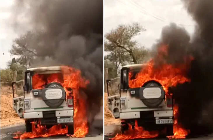 आग का गोला बनीं गाड़ियां, भीषण सड़क हादसे में दो भाइयों की दर्दनाक मौत, परिवार में मचा कोहराम