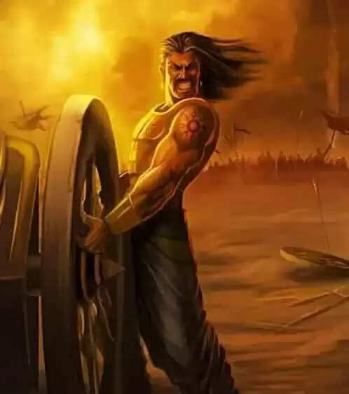 Mahabharat katha karna cremation ground karna temple in surat