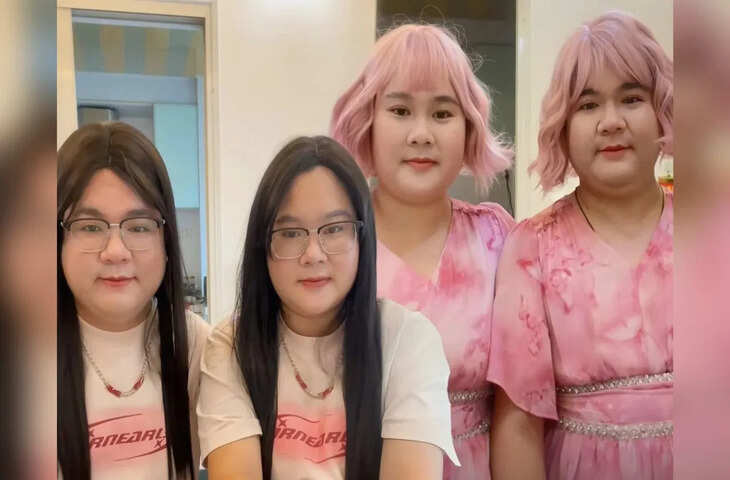 बिल्कुल एक जैसे दिखते हैं ये पति-पत्नी, लोग समझ लेते हैं जुड़वां बहन, रातों-रात हो गए वायरल