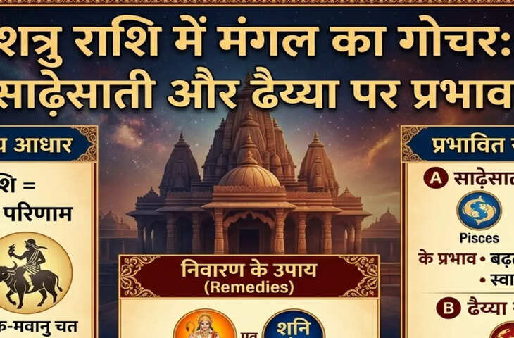 Mangal Rashi Parivartan in Taurus: 20 जून को मंगल का वृषभ राशि में गोचर, कई राशियों पर दिखेगा असर