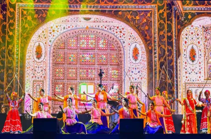 प्रवासी राजस्थानी दिवस के कार्यक्रम में सजी सुरमयी शाम, घूमर-कालबेलिया डांस ने मोह लिया सबका मन