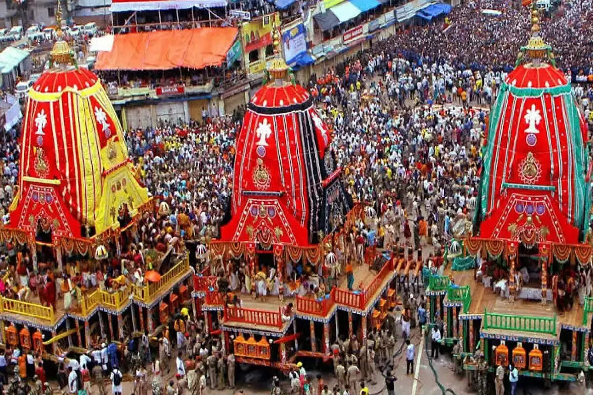 Jagannath rath yatra 2024 know the names of the three chariots of lord jagannath