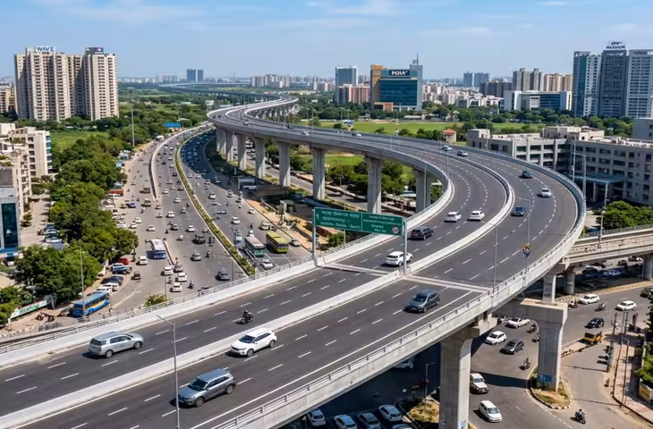 दिल्ली से गुरुग्राम का सफर होगा आसान, अंधेरिया मोड़ से बॉर्डर तक बनेगी 8.5 किमी सड़क