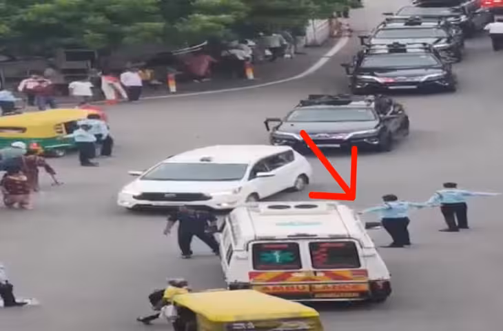 VIP मूवमेंट या किसी की जिंदगी? Ambulance को लेकर वायरल Video ने सिस्टम पर उठाए सवाल