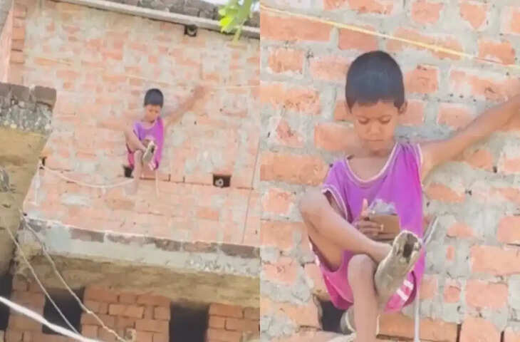 मोबाइल की लत पड़ सकती थी भारी! स्क्रीन में डूबे बच्चे का वायरल वीडियो देख हर माता-पिता हो जाएंगे सतर्क