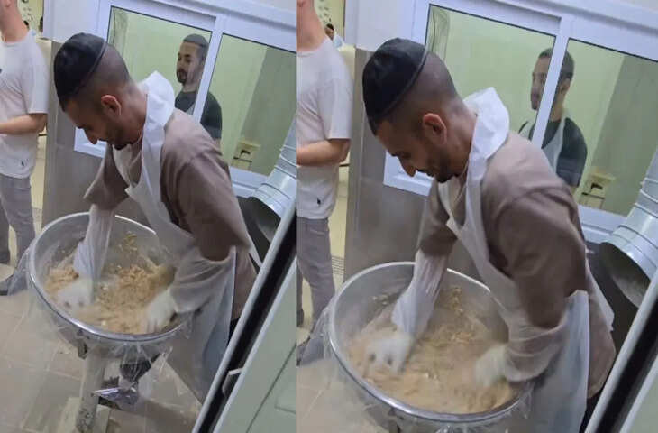 'ये तो मशीन भी नहीं कर पाएगी...'&nbsp;बंदे ने 11 सेकंड में गूंथ दिया आटा, व्विओ देख आप भी रह जाएंगे दंग&nbsp;