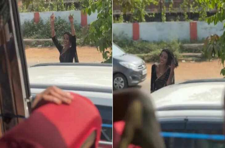 बस में बैठी लड़कियों को झूमते देख, सड़क पर ही डांस करने लगी रास्ते से जा रही महिला, Video ने जीता सबका दिल