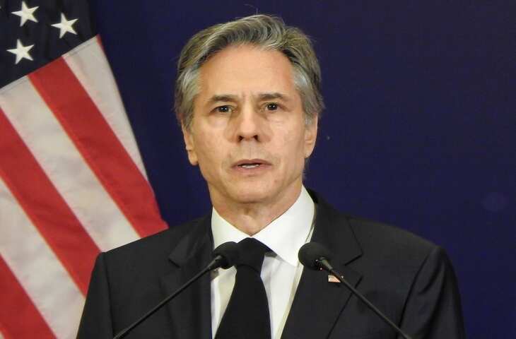 Blinken met Netanyahu एंटनी ब्लिंकन ने की इजरायली पीएम बेंजामिन नेतन्याहू से मुलाकात, लापता अमेरिकियों को खोजने के लिए लगाई गुहार