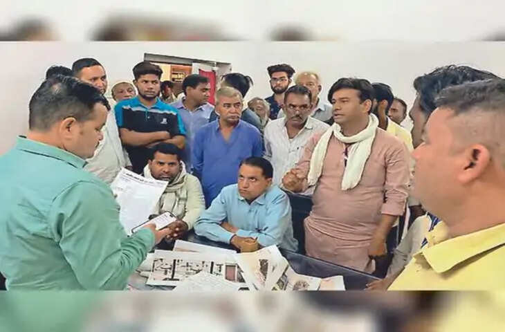 Churu इंद्रमणि पार्क की समस्याओं के समाधान की मांग, ज्ञापन दिया