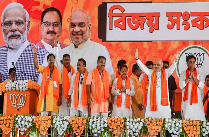 'मां दुर्गा की प्रतिमा, झालमुड़ी स्टॉल और सिंदूर खेला....' बंगाल में बड़े स्तर पर हो रही शपथ ग्रहण की तैयारी, जाने क्या होगा खास&nbsp;