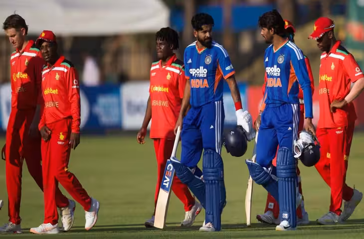 दूसरे टी20 में ब्लैक बैंड पहनकर उतरी टीम इंडिया और जिम्बाब्वे, इसके पीछे की वजह जान भर आएंगी आँखें&nbsp;