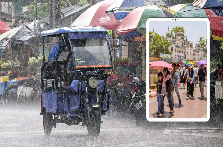 दक्षिण-पश्चिम मॉनसून तेजी से बढ़ रहा आगे, 8 राज्यों में भारी बारिश का अलर्ट; दिल्ली में 6 दिन हीटवेव; जानें UP-बिहार के मौसम का हाल