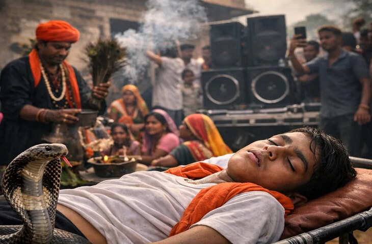 रील का जुनून बना मौत की वजह! सांप के डंसने के बाद भी बजता रहा DJ, युवक ने तोड़ा दम, देखे वीडियो&nbsp;