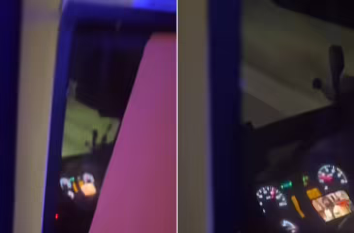 1 की गलती का अंजाम सब भुगतेंगे, रात में लग्जरी बस चलाते हुए फिल्म देख रहा था ड्राइवर, वीडियो ने छेड़ी बहस