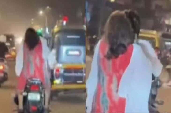 बाइक चलाते लड़के को ताबड़तोड़ थप्पड़ मारती रही महिला, इन्टरनेट पर जमकर वायरल हो रहा वीडियो&nbsp;