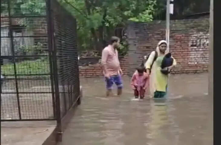 देवरिया में बदला मौसम का मिजाज, झमाझम बारिश से उमस भरी गर्मी से मिली राहत